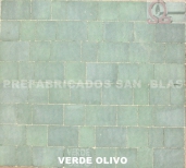 Adoquin Nazari textura fina VERDE OLIVO.